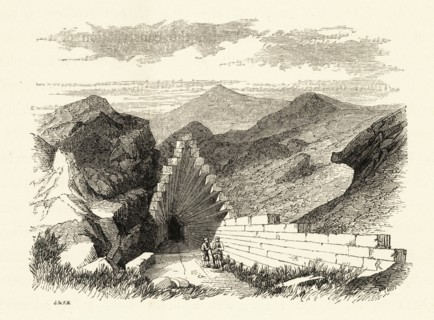 Interior Construction of Tomb in the Golden Mountain, Antiquities of Kertch, and researches in the Cimmerian Bosphorus