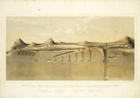 View from Mons Mithridates, to the Golden Mountain, on the Site of the Ancient CIty Panticapaeum, Antiquities of Kertch