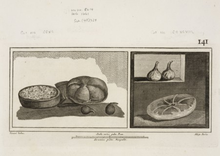 141, Tavola XXIII, 141, Delle antichità di Ercolano, Aloja, Baiardi, Ottavio Antonio, 1694-1764, Vanni, Engraving, c. 1757-1792