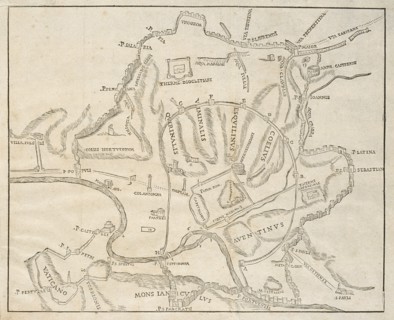 Map of Rome, Libri qvattro dell'antichita della citta di Roma: raccolte sotto brevita da diversi antichi et moderni scrittori