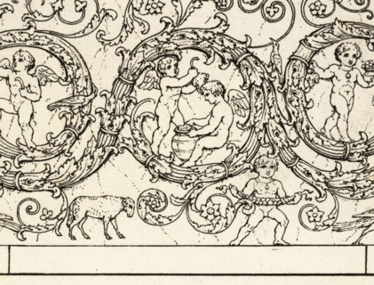 from the Church of Saint Constance, Plate 128. A Sarcophagus of Porphyry, A collection of antique vases, altars, paterae