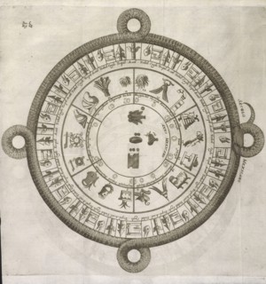 Aztec calendar, Giro del mondo del dottor d. Gio. Francesco Gemelli Careri, Gemelli Careri, Giovanni Francesco, 1651-1725