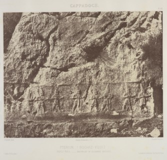 bas-relief de la grande enceinte, Cappodoce: Pterium, Boghaz-Keui): Iasili-Kaïa, Exploration archéologique de la Galatie