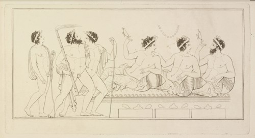 Plate 41, Collection of engravings from ancient vases mostly of pure Greek workmanship discovered in sepulchres in the kingdom
