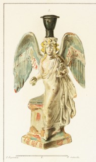 Terre Cotte, Antiquités du Bosphore Cimmérien conservé es au Musée impérial de l'Ermitage, Lithography, 1854, Chromolithograph