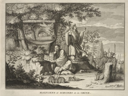 Magicians and Sorcerers of China, Ceremonies et coutumes religieuses de tous les peuples du monde, Picart, Bernard, 1673-1733