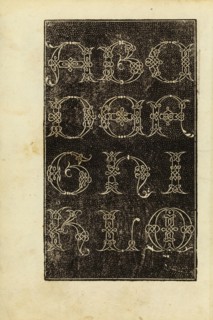 La operina di Ludouico Vicentino, da imparare di scriuere littera cancellarescha. Arrighi, Ludovico degli, Woodblock, 1522-1523