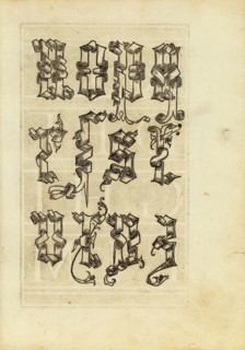 La operina di Ludouico Vicentino, da imparare di scriuere littera cancellarescha. Arrighi, Ludovico degli, Woodblock, 1522-1523
