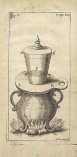 Vaisseau de cuivre, Traité des vernis, Boudan, L., Buonanni, Filippo, 1638-1725, Engraving, black-and-white, 1723, fig. I page