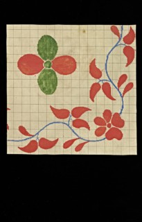 French textile manuscript, ca. 1820, ca. 1820, instruction manual for a school associated with a manufactory