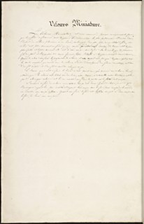 French textile manuscript, ca. 1820, ca. 1820, instruction manual for a school associated with a manufactory