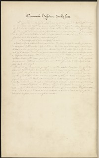 French textile manuscript, ca. 1820, This manuscript, an instruction manual for a school associated with a manufactory