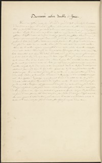 French textile manuscript, ca. 1820, This manuscript, an instruction manual for a school associated with a manufactory