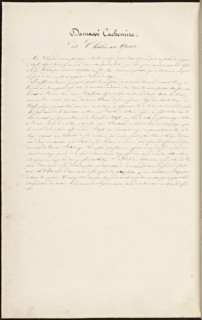 French textile manuscript, ca. 1820, This manuscript, an instruction manual for a school associated with a manufactory