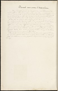 French textile manuscript, ca. 1820, This manuscript, an instruction manual for a school associated with a manufactory
