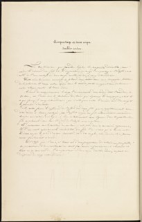 French textile manuscript, ca. 1820, ca. 1820, an instruction manual for a school associated with a manufactory