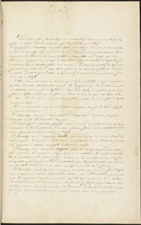 French textile manuscript, ca. 1820, ca. 1820, an instruction manual for a school associated with a manufactory