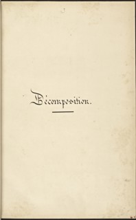 French textile manuscript, ca. 1820, ca. 1820, an instruction manual for a school associated with a manufactory