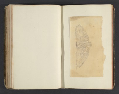 Sketchbook, Percier, Charles, 1764-1838, pencil, ink, wash, 1790, The sketchbook, attributed to the architect Charles Percier