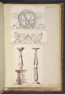 Album 11, David, Jacques-Louis, 1748-1825, pencil, charcoal, ink and wash, 1775-1785