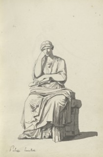 Roman sketchbook, Gauffier, Louis, 1761-1801, pencil, pen and black and brown ink, grey and brown wash, and black and white