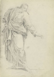 Roman sketchbook, Gauffier, Louis, 1761-1801, pencil, pen and black and brown ink, grey and brown wash, and black and white