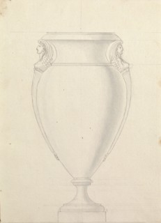 Honoré porcelain sample catalog, Honoré, Firm, 19th century, watercolor, gouache, ink, graphite, ca. 1800-1820, The manuscript