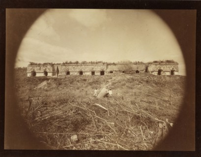 Governor's Palace, Uxmal, Views of Aztec, Maya, and Zapotec ruins in Mexico, Maler, Teobert, 1842-1914, Albumen, 1891-1893