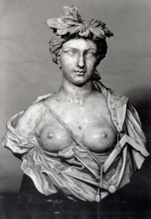 17th century marble bust School of Bernini, The French and Company photographic archive of fine and decorative arts, Gelatin