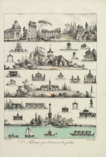 Fabriques pour l'ornement des jardins, Plans raisonnés de toutes les espèces de jardin, Motte, Charles Etienne Pierre, 1785-1836