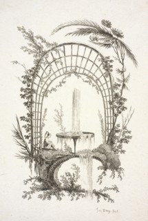 Fountain, Jean Pillement etchings, Deny, Jeanne, 1749-ca. 1815, Pillement, Jean, 1728-1808, Etching, 1770, Jne. Deny fecit