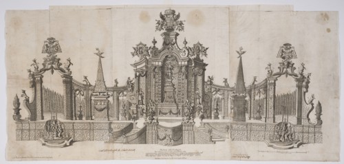 Machina della cocchagna per sollennizzare il nome gloriossissimo della augustissima imperatrice Elisabetta Christina, Collection