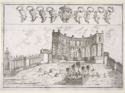 Festa della Porchetta in Bologna, Collection of festival prints, Mazza, Angelo Michele, d. 1726, Etching, ca. 1716
