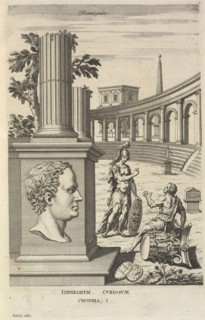 Frontispiece, Itinerarium curiosum: or, An account of the antiquities, and remarkable curiosities in nature or art