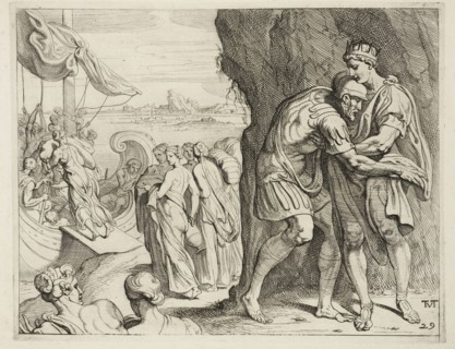 Plate 29, Les trauaux d'Vlysse, Abate, Nicolò dell', ca. 1509-1571, Primaticcio, Francesco, 1504-1570, Thulden, Theodoor van