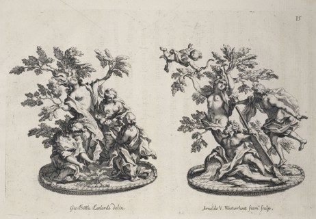 Trionfi or sugar sculptures of Myrrha and Daphne, Raggvaglio della solenne comparsa, fatta in Roma gli otto di gennaio