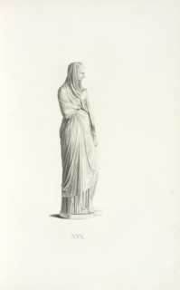 Herculaneum Woman, Augusteum, ou, description des monumens antiques qui se trouvent à Dresde, Becker, Wilhelm Gottlieb, 1753