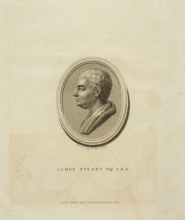 James Stuart Esqr. F.R.S. The antiqvities of Athens, Knight, C., Stuart, James, 1713-1788, Engraving, 1787, Portrait of James