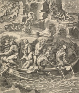 Iudicÿ uniuersalis paradigma Sacrae Scripturae testimonijs confirmatum: damned, Cousin, Jehan, ca. 1522-ca. 1593, Jode, Pieter