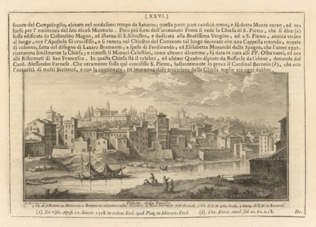 Veduta della Rinella, Delle magnificenze di Roma antica e moderna, Vasi, Giuseppe, 1710-1782, Engraving, 1747-1761, Page, 26