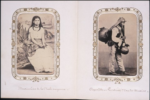 Album of Mexican and French cartes-de-visite, Album of Mexican and French cartes-de-visite