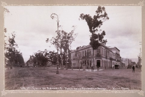 Mexico, Calle des Artes and Paseo de la Reforma, Mexico, Waite, C.B., Charles Burlingame, ca. 1904