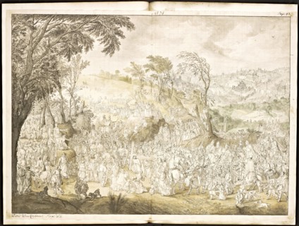 Catalogue raisonne et figure de ses tableaux, La Galerie Électorale de Düsseldorf, Pigage, Nicolas de, 1723-1796, Red crayon