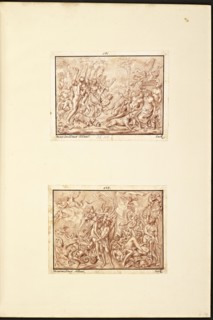 Catalogue raisonne et figure de ses tableaux, La Galerie Électorale de Düsseldorf, Pigage, Nicolas de, 1723-1796, Red crayon