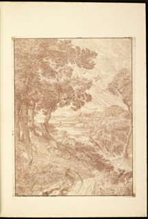 Catalogue raisonne et figure de ses tableaux, La Galerie Électorale de Düsseldorf, Pigage, Nicolas de, 1723-1796, Red crayon