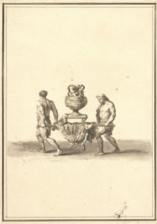 Le triomphe d'Alexandre, partie droite, Drawings after the Battles of Alexander by Charles Le Brun, Le Brun, Charles, 1619-1690