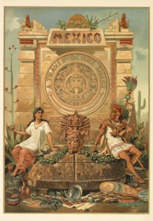 Frontispiece of vol. 1, México a través de los siglos, Unknown, 1888-1889