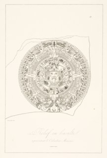 Relief en Basalte, Vues des Cordillères, et monumens des peuples indigènes de l'Amérique, Cloquet, Jean Baptiste Antoine