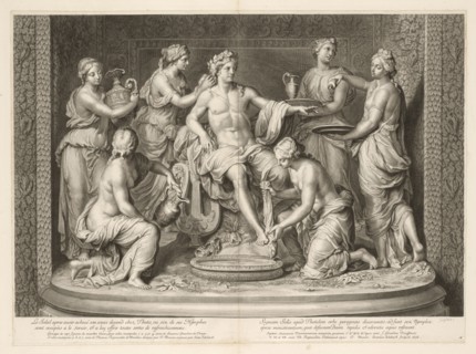Description de la grotte de Versailles, Description de la grotte de Versailles, Félibien, André, 1619-1695, 1676