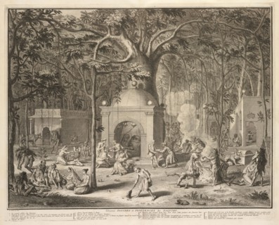 Ceremonies et coutumes religieuses de tous les peuples du monde, Picart, Bernard, 1673-1733, Engraving, 1723-1743